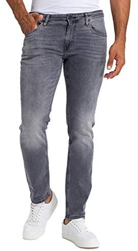 Cross Herren Damien Slim Jeans, Grau (Grey Used 010), 32W / 38L EU