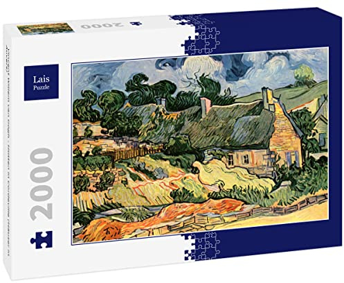 Lais Puzzle Vincent Willem Van Gogh - Hütten in Cordeville (Häuser in Auvers) 2000 Teile
