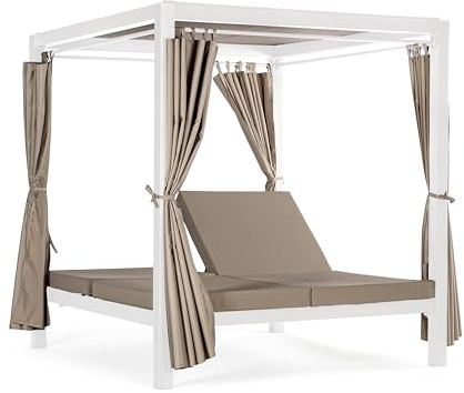 Bizzotto White Dream Pavillon aus Aluminium