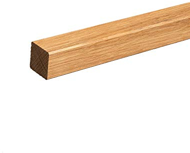 REESE Quadratleiste, Eiche lackiert Massivholz, 20x20x2300mm