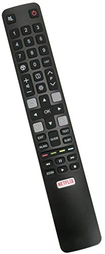 ALLIMITY 06-IRPT45-ARC802N Reemplace el Control Remoto por Thomson TCL 4K UHD QLED TV 55UD6406 43UC6406 U50P6046 U70C7026 75EP660 U55X9006 65DC766 U65S9906 65DP661 U65X9026 U49P6046 U65P6046 65DP660