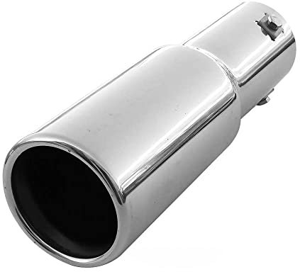 Universel Embout D'echappement De Voiture En Acier Inox Chrome