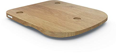 Wundermix - KitchenSlider® H V2 Plus Gleitbrett aus Holz • Ökologisches Gleitbrett TM6 & TM5 • Gleitbrett für Thermomix • Holz-Gleiter - Eiche