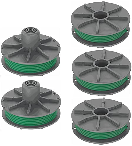 für Gardena 5309-20 Ersatzspule Rasentrimmer Gardena Power Cut Plus 650/30 Art.9811 Rasentrimmerspulen Rasentrimmerfaden, Fadenspule für Gardena 5309-20 (5pcs)