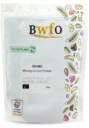 Organic Wheatgrass Juice Powder 250g (BWFO)