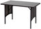 Mendler Poly-Rattan Esstisch HWC-G16AM, Esszimmertisch Gartentisch Tisch, Gastronomie 112x60cm - schwarz