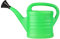 Garronda Annaffiatoio di plastica per Il Giardino Annaffiatoio Verde per Piante da Interni ed Esterni GD-0044 (Verde, 5 Litri)