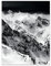 Poster Schwarz und Weiß Berge 70x100 cm Hochformat - OHNE RAHMEN XXL Wandposter Kunstdruck Fotoposter Wandbild Wandbilder Wand Bild auf Poster Wohnzimmer Schlafzimmer Küche