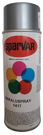 auf-mass24 Spezial Zinkspray zur Zaunreparatur Reparaturspray Korrosionsschutz Hell oder Dunkel Spray (Zinkspray Hell)