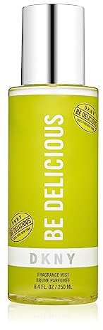 DKNY Be Delicious 100% Pure New York, Bruma Corporal para Mujer, Fragancia Floral Afrutada, Para Uso Diario, 250 ml