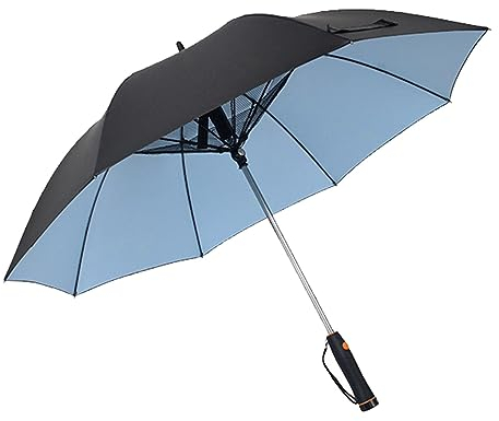 LOVIVER Regenschirm mit, kreativer Sommer-Golf-Angelschirm, regnerischer Regenschirm für Männer und Frauen, Sonnenschirm im Freien, Strand