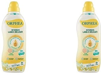 Orphea, Linea Detergenza, Detersivo per Capi in Lana e Delicati, Adatto a Tessuti Preziosi e Fibre Naturali, Confezione da 1500 ml