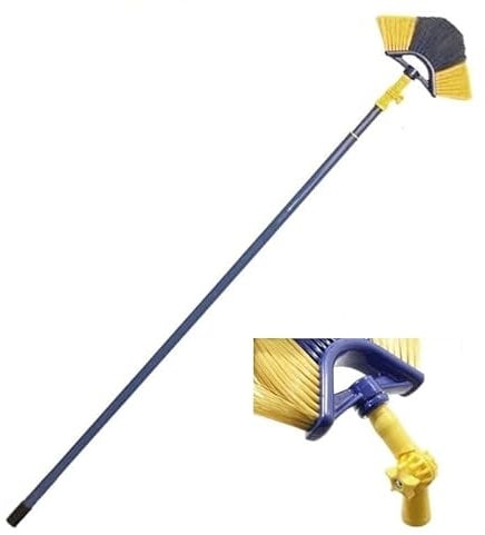 RAGNATORE SCOPA TOGLI RAGNATELE A PUNTA CON MANICO ESTENSIBILE LUNG. MAX 230 cm-