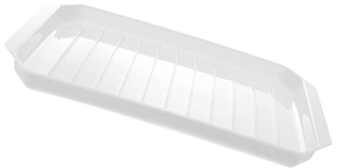 Zerodeko Bacon Griddle Microwavable Baking Tray Microwave Bacon Rack Lid Bakeware Microwave Cooker Dishes Fryer Pan Large Microwave Bacon Grill Microwave Bacon Tray White Plastic