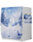 Highdi 3D Funda de Lavadora Cubierta, Secadoras de Carga Frontal Protector Exterior Cubierta a Prueba de Polvo (Capacidad L 10,5~12 kg,Copo de Nieve 10)