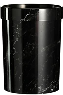 CNBYDK Poubelle Poubelle en Plastique Motif Marbre Bureau Salle De Bain Cuisine Poubelle Salon Chambre Poubelle sans Couvercle Poubelle De Style Européen