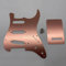 SSS Pickguard de guitare électrique à 11 trous et plaque arrière en aluminium anodisé or rose moderne pour Fender États-Unis et Mexique Fabriqué selon la norme Stratocaster Style moderne