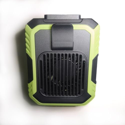 Genérico Ventilador Portátil Recargable con Power Bank y Linterna LED – 3 Velocidades, Batería de Larga Duración y USB – Ideal para Viajes, Camping, Oficina y Uso Diario