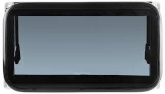 Wohnwagen Ausstellfenster Flach Schwarz Modern 700 x 400mm