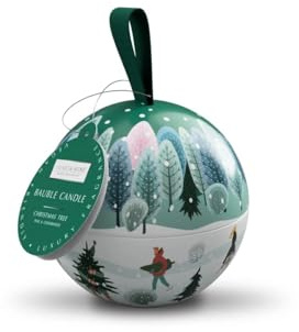 Heart & Home Tin Candle (Christmas Tree)