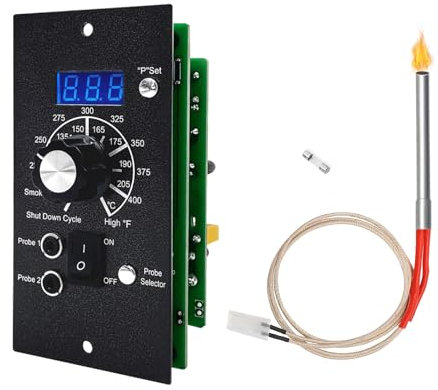3 PID Digital Pro Controller Ersatz (Artikel#365) für Traeger Pellet Pro Gen 1 Pellet Grill und Smoker mit 1 Hot Rod