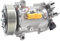 ATATKTHTys Compresor de aire acondicionado compatible con Citroën C5 C6 Peugeot 407 508 9800840380 9671340580 9670022580 9656574080