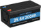 Batteria LiFePO4 da 24V 200Ah con BMS da 200A e protezione a bassa temperatura, 4000 – 15000 cicli, batteria al litio da 24V 5120Wh per camper, kit pannello solare, campeggio, barche, memoria
