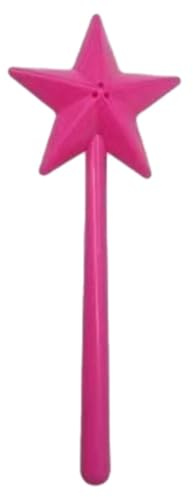 Zymoplas Bacchetta magica Saliera Pepiera ABS per alimentare Realizzato in artigianato squisito Bacchetta stellare Pepiera per spezie, Rosa: 3 fori