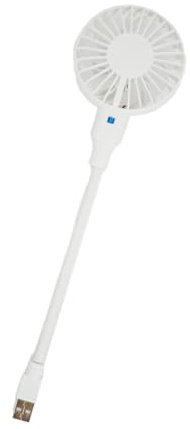 LLHCF Ventilador compacto portátil de alimentación USB ligero ABS para computadora, oficina, mesa de estudio, ventilador de escritorio USB con construcción de ABS