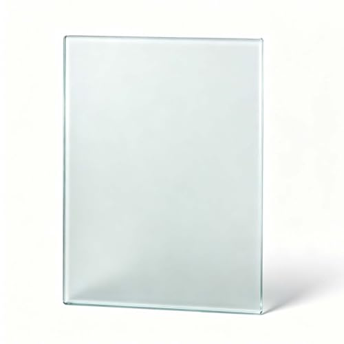 SLIAXINT 1 Pcs Schneidebrett Glas 28 * 20cm Glasplatte Glasschneidebrett Spülmaschinenfest Glasbretter für die Küche Schneidebretter Glas mit Silikonfüßen Sicherheit und Hygiene Glasbrett