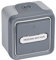 Legrand 69726, Interruttore di emergenza riscaldamento Plexo55 Ap.Wd. IP55, antiurto, bipolare