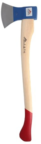 STUBAI Astbeil Putzhake | 900 g Kopfgewicht | Beil aus Stahl mit Holzgriff, kleine Axt zur Forstarbeit, Spaltbeil, Allzweckbeil, Freizeitbeil