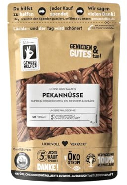 Bremer Gewürzhandel Pekannüsse, ganze Pekannusskerne, Nüsse ohne Schale, 150g