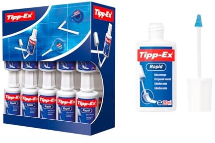 Tipp-Ex Rapid Correction Fluid - 20 ml, Box of 20