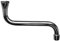 Schläfer 400305 - Bec de Robinet Mural Universel, Bec chromé en forme de S - Pour robinetterie murale - Longueur : 150 mm - Raccord d’étanchéité conique de 3/4 - Pour perçage de 18 mm de diamètre