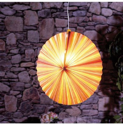 Lampion aus Papier rund