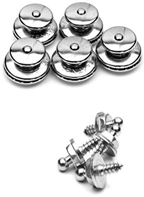 5 x Tenax Unterteil mit Schraube 4,1 mm für Holz, GFK und Blech und 5 x | Messing | Für Verdeck & hohe Axial- und Scherkräfte verwendbar | Durchmesser: 11,6 mm | Länge: 9 mm | 5 x TENAX Set