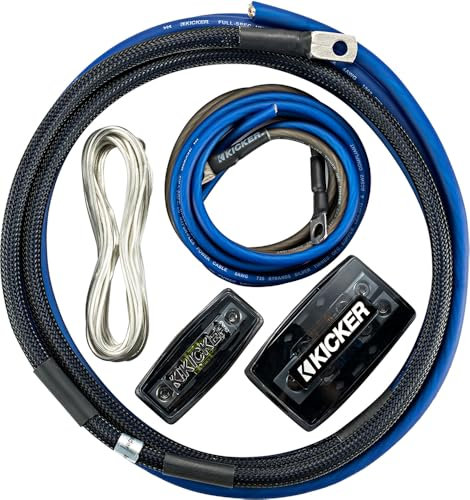 Kicker PKD4 Dual 4 Gauge Power Amplifier Installation Kit