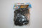 Magic Loom Bands Bänder 300er schwarz Metallic +12 Clips+Nadel 65037