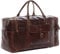SID & VAIN große Weekender echt Leder - Sporttasche Yale 53 cm - Reisetasche Handgepäck Herrentasche mit Schultergurt - Ledertasche Herren braun handgefertigt