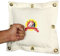 HYFAN Canvas Wall Bag for Wing Chun Kung Fu Boxing Training Punch Bag Wall Striking Sand Bag (New White)