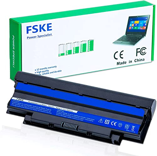 FSKE 7800mAh J1KND Akku für Dell Inspiron 3420 3520 N5050 N5110 N5010 N4110 N4010 N3010 N7110 M5110 Vostro 3550 1540s Notebook Battery, 11.1V 9-Zelle