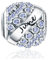 FOREVER QUEEN Juni Geburtsstein Charm Bead für Damen 925 Sterling Silber, zum Geburtstag 12 Farben Jan - Dez Anhänger für Armband und Halskette FQ0004-6“MEHRWEG”