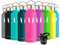 Super Sparrow Trinkflasche Edelstahl -1000ml- Auslaufsicher Thermoskanne, BPA-Frei Wasserflasche - Kohlensäure Thermosflasche für Kinder, Sprudel, Sport, Uni, Schule, Fitness, Outdoor, Camping