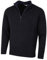 Calvin Klein Golf Mens Chunky Cotton 1/2 Zip Sweater - Midnavy - S