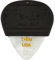 Fender Mojo Grip Guitar Picks, Celluloid, Thin, 3-Pack, White Moto