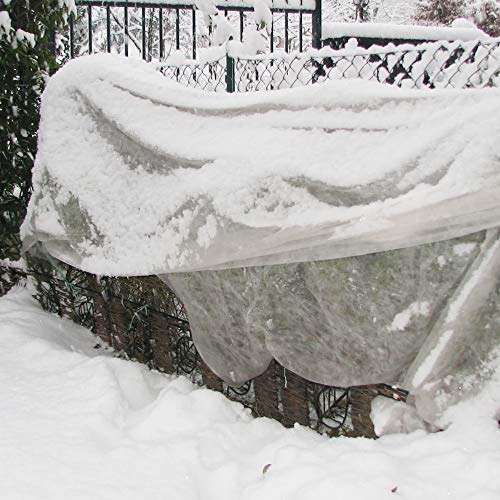 TENAX Ortoclima, Pflanzenschutzvlies 60 g/m², 1,00 x 10 m, weiß, Winter, auf Rolle, Vliesstoff, extra schweres Vlies