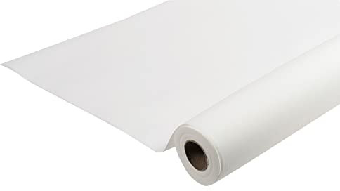 Pronappe Tischdecke R580601I Einweg-Tischdecke Länge 6m Breite 1,20m (pro Rolle) Farbe weiß Airlaid-Vliesstoff, Material mit Textileffekt und perfektem Fall, stoffähnlich