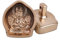 Gandhanra Tibetische TSA TSA Form,Mini Buddha Form,Buddha Schablone,Kupferform für die Herstellung von Ton Buddha Statue,Buddhismus Ritual,Guru Rinpoche,kostbarer Guru