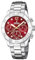 Festina Herren Analog Quarz Uhr mit Edelstahl Armband F20603/2